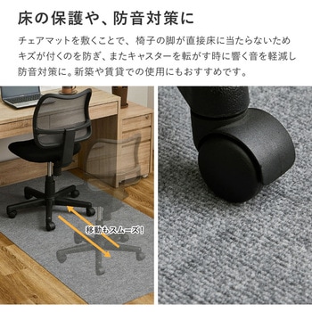 吸着 チェアマット 萩原