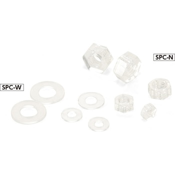 SPC-W 樹脂ねじ(PC/ワッシャ) NBK(鍋屋バイテック会社)