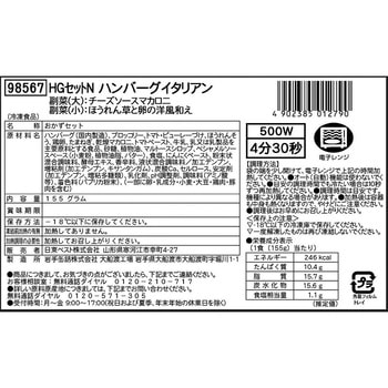 [冷凍]HGセットNハンバーグイタリアン ベスト