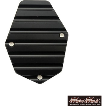 Mr Quick製 ホンダ DAX125(ST125)/モンキー125用 アルミ サイドスタンドエンド ブラック - MAD MAX(マッドマックス)