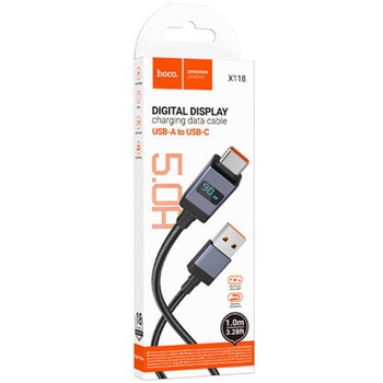hoco X118 デジタルディスプレイType-Cケーブル JTT