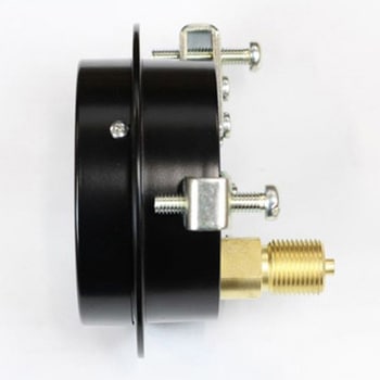 普通形圧力計(Φ75)埋込形D枠(取付金具)耐振用 AC15-131シリーズ - 長野計器
