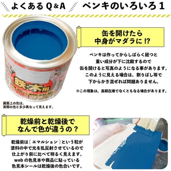 油性ウレタンガード 油性鉄部木部用(つやあり) カンペハピオ