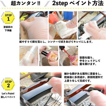 新)水性さび止めタッチ(つやけし) カンペハピオ