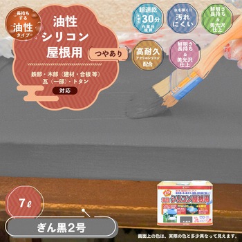 油性シリコン屋根(つやあり) カンペハピオ