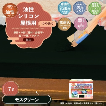 油性シリコン屋根(つやあり) カンペハピオ