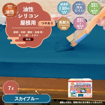 油性シリコン屋根(つやあり) カンペハピオ