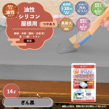 油性シリコン屋根(つやあり) カンペハピオ