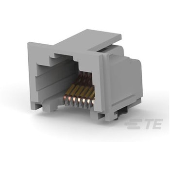 RJ45 モジュラーコネクタ メス RJ45コネクタ 表面実装 Cat5 1袋 10個入 TE Connectivity Japan(旧:TYCOELECTRONICS(タイコエレクトロニクス))