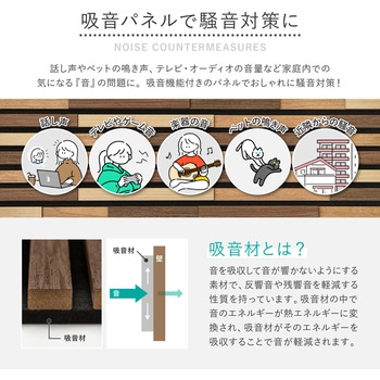 吸音パネル 6枚組 - 萩原