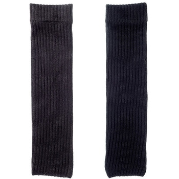 リブレッグウォーマー/無地 ゴートレイド