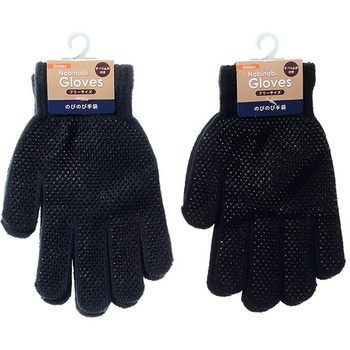 のびのび手袋/無地(すべり止め付) ゴートレイド