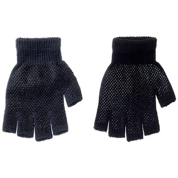 のびのび指切り手袋/無地(すべり止め付) ゴートレイド