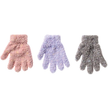 キッズ ふわふわグローブ/ミックスヤーン ゴートレイド