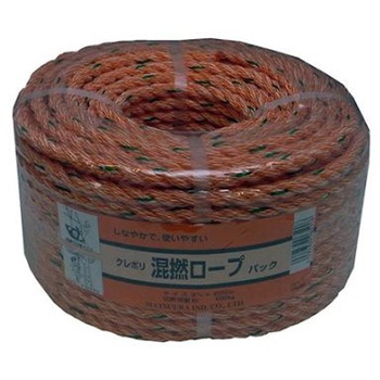 クレポリロープ(三つ打ち)50m EA628MLシリーズ エスコ