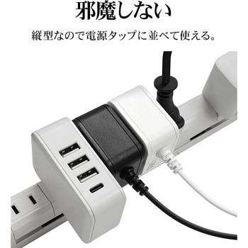 AC充電器 ケーブル直付 ラスタバナナ