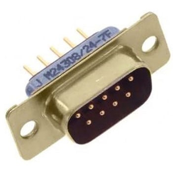 D-subコネクタ 9極 オス パネルマウント AMPHENOL