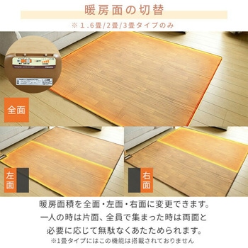 フローリング調ホットカーペット YAMAZEN(山善)