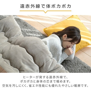 こたつ布団セット 長方形 一人用 80x60cm ヒーター 300W YAMAZEN(山善)