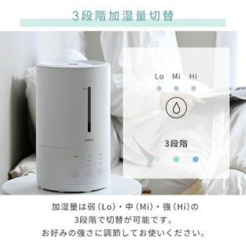 超音波式加湿器 卓上 YAMAZEN(山善)