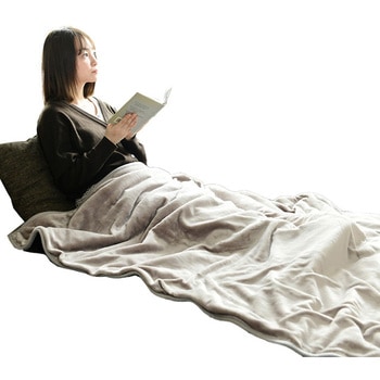 YKSG-F44(GG×BR) 電気毛布  寝る消臭元 制菌 消臭  フランネル 小林製薬 YAMAZEN(山善) 64175907