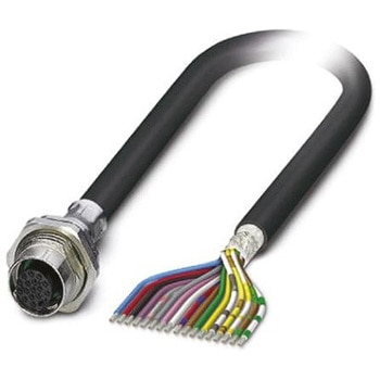 センサアクチュエータケーブル 26 AWG SACCBP-FS-17CON-M16/2.0-PVCSCOシリーズ フエニックス・コンタクト