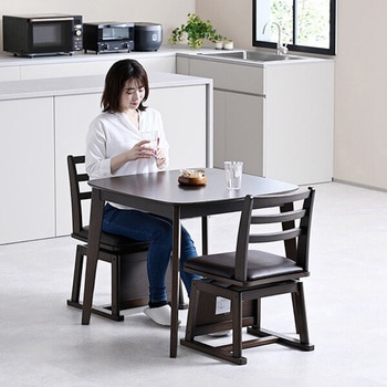 こたつ ダイニングこたつ 正方形 ハイタイプ 80×80cm 600W ハロゲンヒーター YAMAZEN(山善)