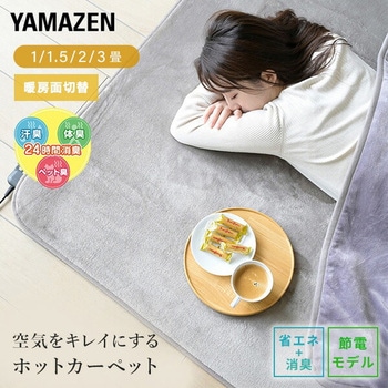 空気をキレイにする ホットカーペット YAMAZEN(山善)