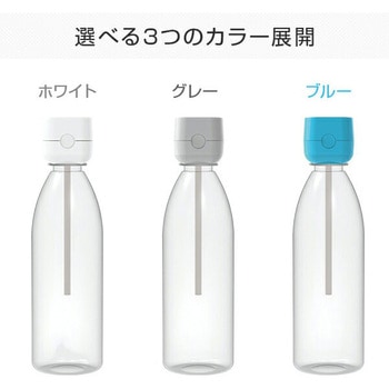 ペットボトル加湿器 キューブ 超音波式 TOPLAND