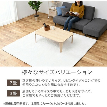 電気カーペット 敷く消臭元 ホットカーペット 制菌 消臭 小林製薬 YAMAZEN(山善)