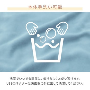 どこでも電気着る毛布 くるみケット ハンテン 半纏 PD+ USB YAMAZEN(山善)