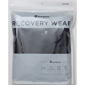 チャンピオン リカバリーウェア LONG SLEEVE T-SHIRT Tシャツ 血行促進 疲労軽減 一般医療機器 リラックスフィット 吸汗速乾 抗菌防臭 Champion チャンピオン