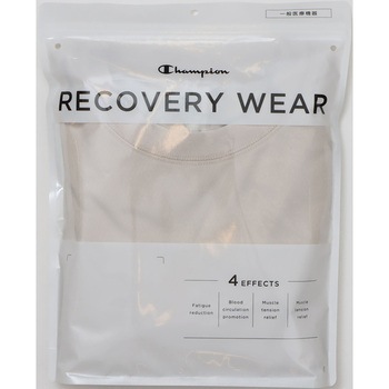 チャンピオン リカバリーウェア LONG SLEEVE T-SHIRT Tシャツ 血行促進 疲労軽減 一般医療機器 リラックスフィット 吸汗速乾 抗菌防臭 Champion チャンピオン