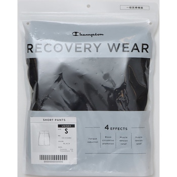 チャンピオン リカバリーウェア SHORTS ショーツ 血行促進 疲労軽減 一般医療機器 リラックスフィット 吸汗速乾 抗菌防臭 Champion チャンピオン