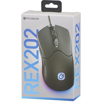 ゲーミングマウス 有線 USB 6ボタン DPI7200対応 RGBバックライト オーム電機