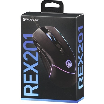 ゲーミングマウス 有線 USB 9ボタン 高DPI12400 Fireボタン付 オーム電機