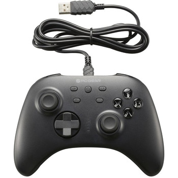 ゲームパッド 有線 USB 21ボタン マクロ機能 RGBライト 振動対応 - オーム電機