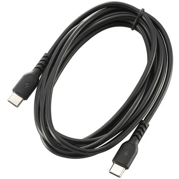 USB-C to USB-Cケーブル PD対応 60W 高速充電 ホワイト オーム電機