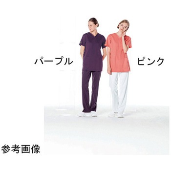 男女兼用スクラブ パープル RF-5502シリーズ ナガイレーベン