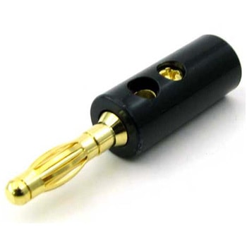 Φ4mmネジ止め式バナナプラグ金メッキ 2個入 WTN-06-1005Gシリーズ 共立電子産業