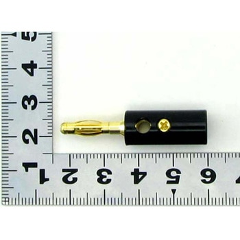 Φ4mmネジ止め式バナナプラグ金メッキ 2個入 WTN-06-1005Gシリーズ 共立電子産業