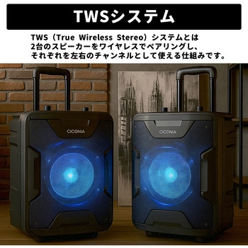 Bluetooth搭載ポータブルスピーカー - CICONIA