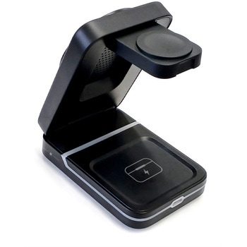 コンパクト3in1ワイヤレス充電ステーション エアージェイ