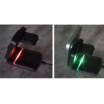 コンパクト3in1ワイヤレス充電ステーション エアージェイ