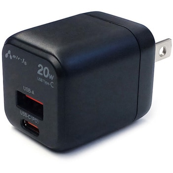 AKJ-PDC20 BK PD20W}pt[d(USB-C+USB-A) GA[WFC ubNF   AKJ-PDC20 BK 64183169