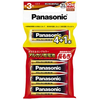 アルカリ乾電池単3形5P Panasonic(パナソニック)