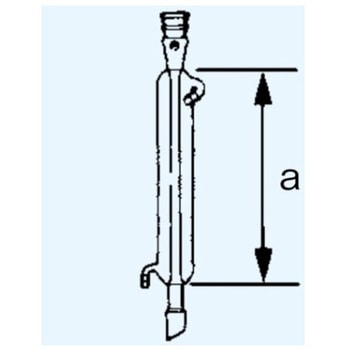 冷却器 リービッヒ型 上部15 下部15 4105シリーズ 日本理化学器械(NRK)