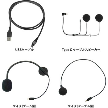 HK-170 FL フルフェイスヘルメット + KK-902 モーターサイクルインターカム コミネ