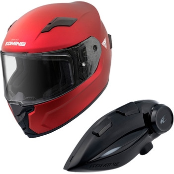 HK-170 FL フルフェイスヘルメット + KK-902 モーターサイクルインターカム コミネ