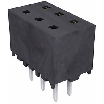 基板接続用ソケット 10 極 2mm 2 列 スルーホール 1セット 575個入 SAMTEC